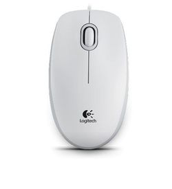 Mouse Logitech B100 OEM, White