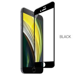 Защитное стекло Hoco for iPhone SE [Black] (G5)