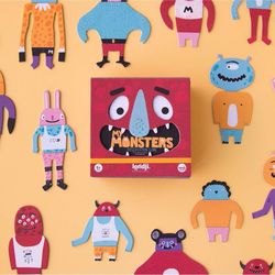 купить Набор для творчества Londji FG021 Game - My monsters в Кишинёве 