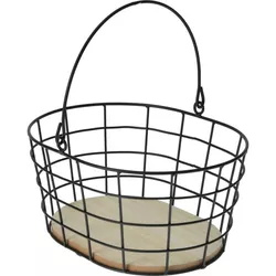 купить Короб для хранения H&S 51294 metalic 25x20x12cm, cu maner в Кишинёве 