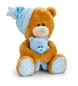Музыкальный мишка с шапочкой 25 см, код 42927