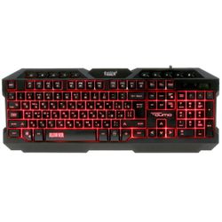 Gaming Keyboard Qumo Fallen II, Multimedia, Anti-ghosting, Backlight, Black, USB