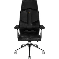 купить Офисное кресло Kulik System Croco black в Кишинёве 