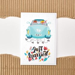 Открытка  "Just Married"