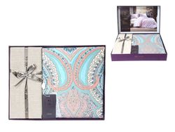 Lenjerie de pat 1pers Newhome Poplin Miha 100% bumbac