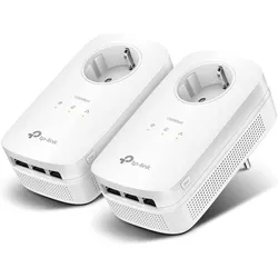 купить Wi-Fi точка доступа TP-Link TL-PA8030P Kit, AV1300 Powerline Adapter Starter Kit with AC Passthrough в Кишинёве 