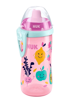 Nuk поильник с силиконовой соломинкой