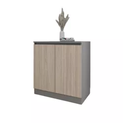 купить Комод Smartex (16438) Т8 100cm Grafit+Stejar Deschis в Кишинёве 