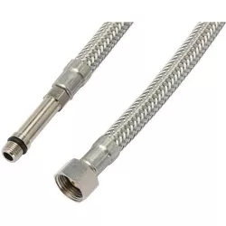 купить Душевой шланг Remer 45876R Racord flexibil pentru baterii L=1.5m ML10x1x1/2"F (cu capat lung) в Кишинёве 