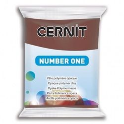 Полимерная глина CERNIT N1 56г, коричневый №800