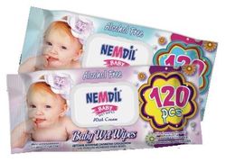 Салфетки влажные Nemdil Baby 120