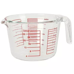 cumpără Cană gradată Excellent Houseware 56673 Recipient gradat 1L, 11cm, din sticla în Chișinău 
