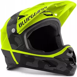 купить Защитный шлем Met-Bluegrass Bluegrass Intox Ce Fluo yellow black camo matt S в Кишинёве 