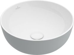 Lavoar cu montarea pe blat rotund Villeroy & Boch Artis TitanCeram, French Linen