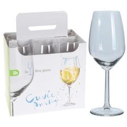 купить Посуда для напитков Excellent Houseware 39761 Набор бокалов для белого вина 6шт, 350ml, H20сm в Кишинёве 