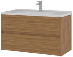 cumpără Dulap pentru lavoar Orka Duden 80 Teak în Chișinău 