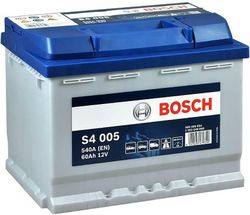 купить Автомобильный аккумулятор Bosch S4 12V 60Ah 540EN 242x175x190 -/+ (0092S40050) в Кишинёве 