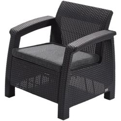 купить Кресло Keter Corfu II Chair Graphite (242902) в Кишинёве 