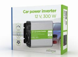 Inverter Energenie car power: Max.300W, 12 V, EG-PWC300-01