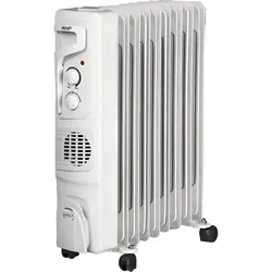 купить Обогреватель масляный Raf R.0929W, 2400W, White в Кишинёве 