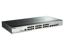 24-port 24*1GBASE-T, 2 SFP 1GB, SFP+ 10GB SMARTPRO, D-Link DGS-1510-28