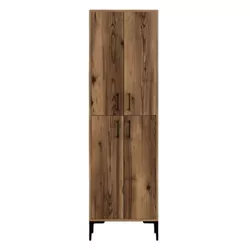 cumpără Raft pentru încălțăminte Trendy Berlin A, Nuc 60x200x35cm în Chișinău 