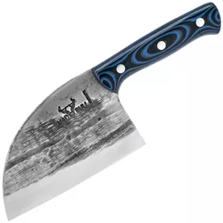 купить Нож Samura MAD BULL Mini sirbesc, cu miner negru si albastru, 145mm (SMB-0041) в Кишинёве 