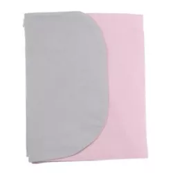 cumpără Textile de casă PernaMea Fata de Perna pt gravide forma-C, Uniton Gri-Roz (PM.100248/1) în Chișinău 