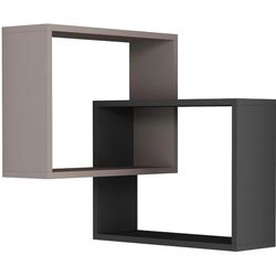 купить Полка декоративная Trendy Inel-Mocha Light, Antracit 68x68x60cm (GTR005376) в Кишинёве 