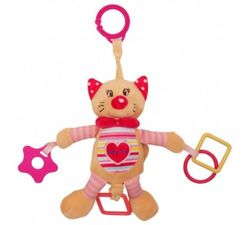 купить Игрушка-подвеска Baby Mix STK-17517C Игушка с вибрацией Котик в Кишинёве 