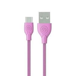купить Кабель для моб. устройства WK Design WDC-041 Ultra Speed Data Type-C Pink в Кишинёве