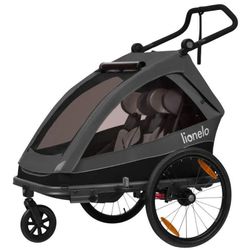 купить Транспорт для детей Lionelo Remorca Cama Grey Graphite в Кишинёве 