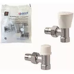 купить Запорная арматура Arco KCM17 Set robineti radiator, tur/retur, Ø1/2", coltar, TEIDE в Кишинёве 