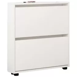 cumpără Raft pentru încălțăminte Mobildor-Lux Leo Slim 50x16x86H cm White în Chișinău 