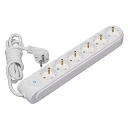 купить Удлинитель электрический Makel N6310063, 6 locuri 16a 5m в Кишинёве 
