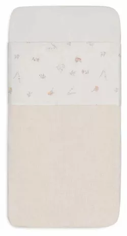 купить Детское постельное белье Jollein 008-524-67104 Cearsaf pentru patut Lovely Birds, 120x150 cm в Кишинёве 