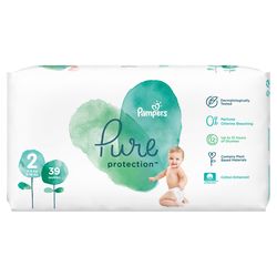Подгузники Pampers Pure Protection 2 (4-8 kg) 39 шт