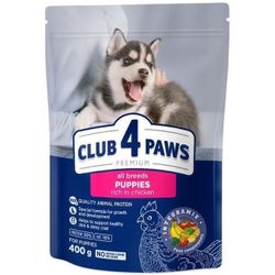 cumpără Hrană pentru animale de companie CLUB 4 PAWS 24231006 Hrană uscată Premium, pentru pui de toate rasele, pui de găină, 15x400 g în Chișinău 
