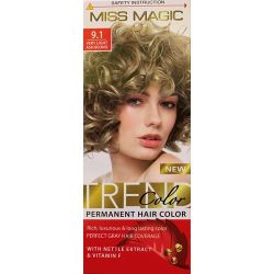 Краска для волос, SOLVEX Miss Magic, 90 мл., 9.1 - Блондин пепельный