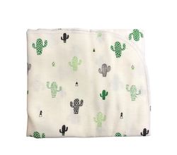 Пеленка байковая HB (100x80 cm) Cactus