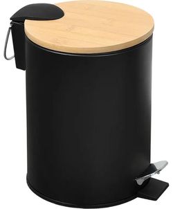 купить Урна для мусора Kesper 90166 Caldare gunoi 3L metal negru в Кишинёве 