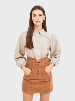 Юбка Stradivarius Коричневый 1320/515/450