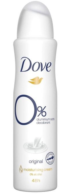 Антиперспирант Dove Original 0% алюминий, 150 мл
