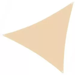 cumpără Umbră pentru grădină Profmet 391030 Prelata umbrire, triunghiulara, 3x3x4.3m, 180g/m2, galben nisip HDPE în Chișinău 