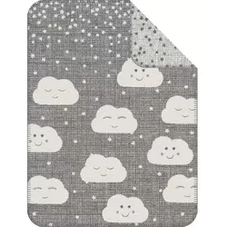 купить Плед s.Oliver 1181/800 Jacquard decke Junior 75x100 Grey в Кишинёве 