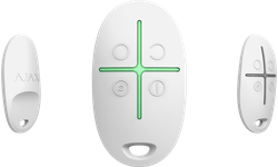 Ajax Wireless Security Alarm Button "SpaceControl", White, Security Modes, Key Fob
