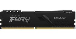 .8GB DDR4-3200MHz Kingston FURY Beast (KF432C16BB/8), CL16-18-18, 1.35V, Intel XMP 2.0, Black