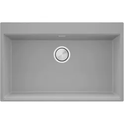 купить Мойка кухонная Primagran Oslo 80 Top Grey + accesorii 530x780 MOMKS в Кишинёве 