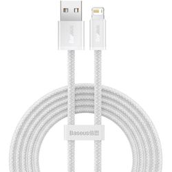 купить Кабель для моб. устройства Baseus CALD000502 USB-A to Type-C 100W 2m, Dynamic Series, White в Кишинёве 