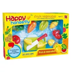 cumpără Bucătărie și veselă de jucărie Optmarket 101028171 Set legume si fructe în Chișinău 